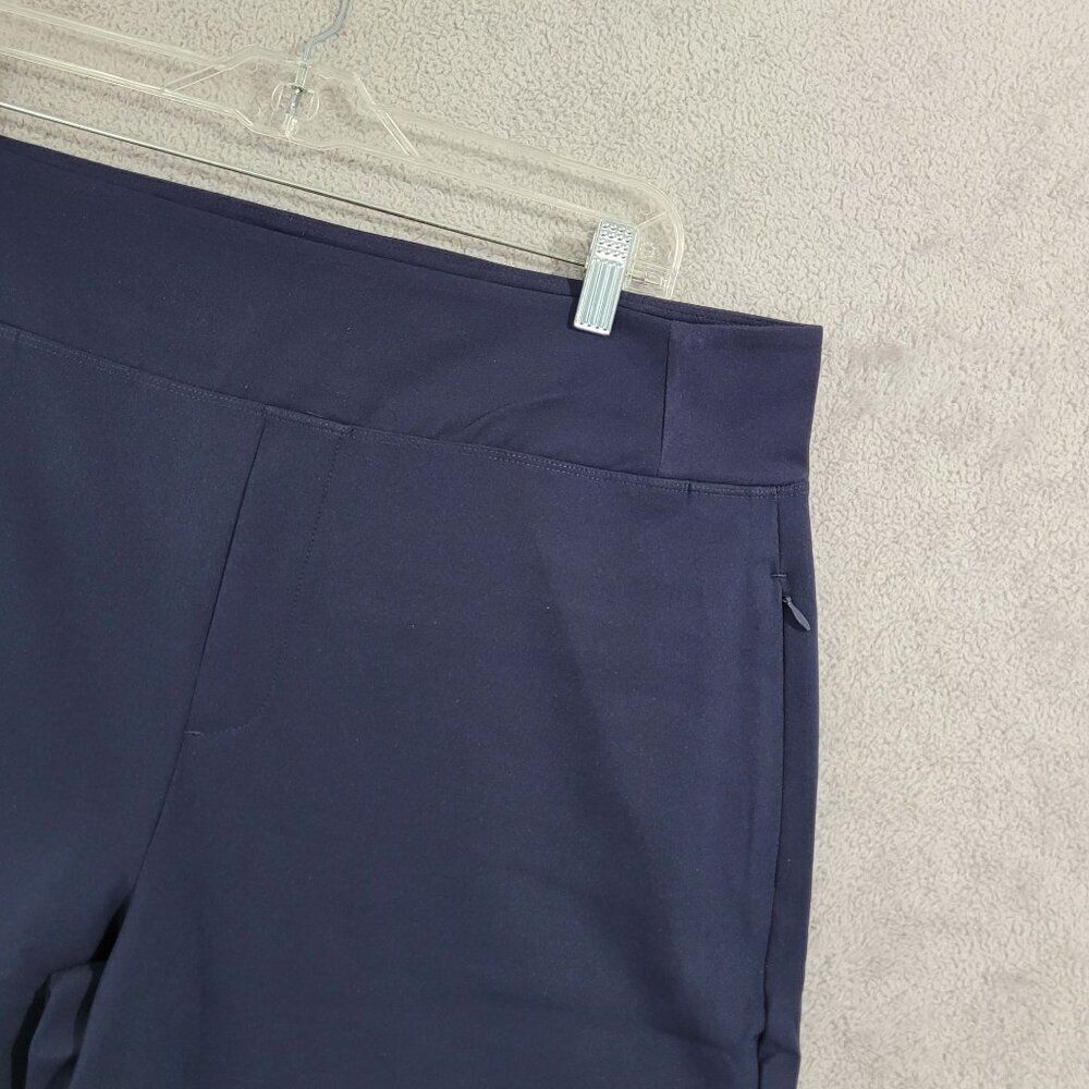 NEW Kirkland Ladies Ankle Women's L Pant Side Seam Zipper 4-Way Stretch - Picture 6 of 7